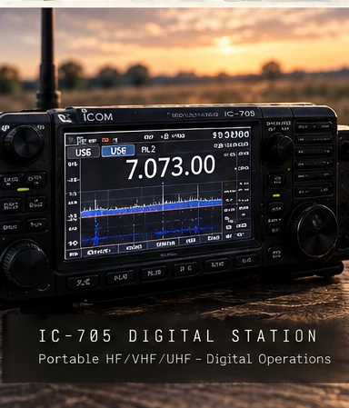 IC-705 amateur radio